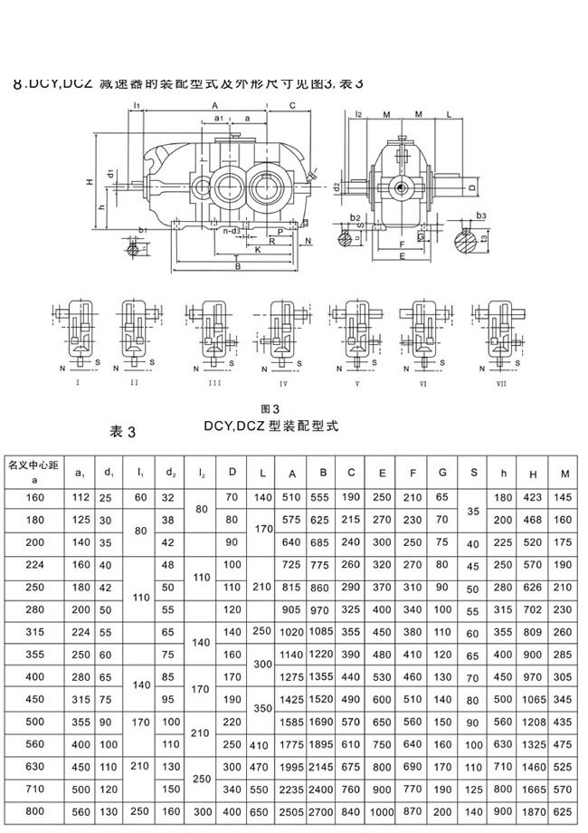 DCY係（xì）列硬齒麵圓錐圓柱齒輪減速機